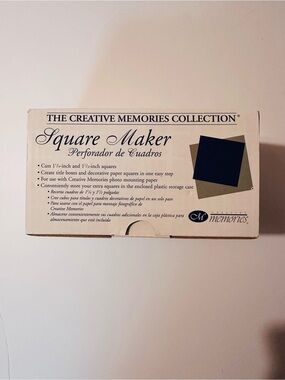 Creative Memories LARGE SQUARE Maker Paper Punch